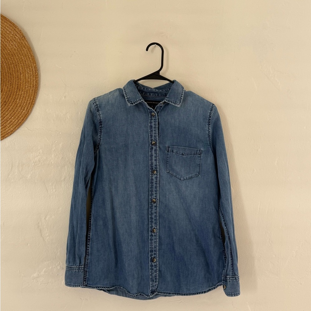Denim Button-Up / Chambray Shirt